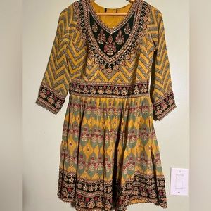 Beautiful embroidered Indian Plazzo sharara suit